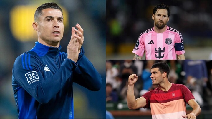 Ronaldo’s GOAT claim backed by Tennis star Alcaraz as he snubs Messi