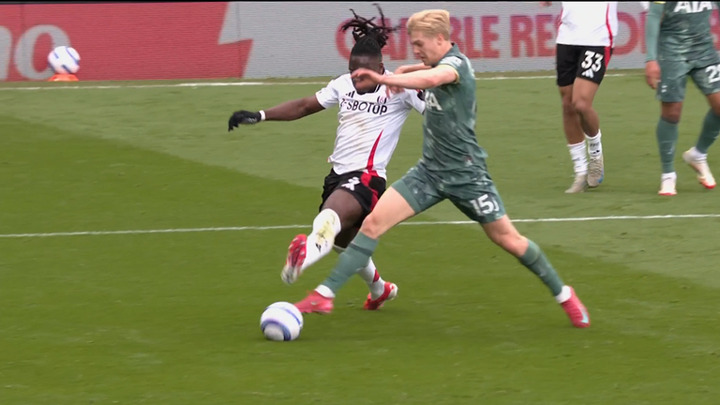 Ref Watch: Spurs extremely unlucky not to win penalty at Fulham, says former Premier League official Dermot Gallagher