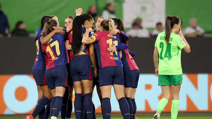 Wolfsburg 1-4 Barcelona: Holders storm to first-leg victory