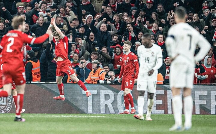 Denmark 1-0 Portugal: Eriksen misses penalty, Højlund nets to secure 1st-leg win