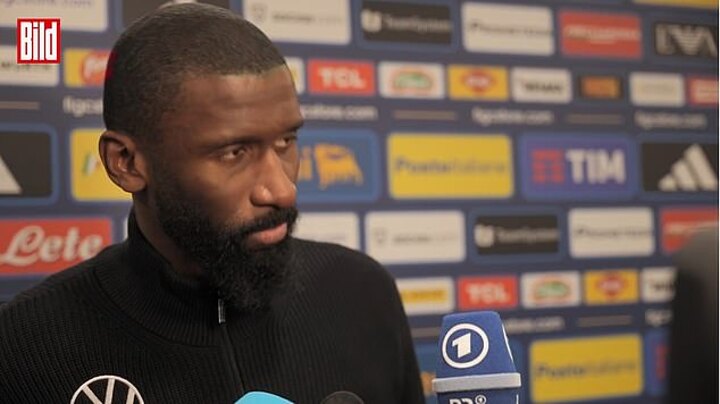 ‘Are you trying to kill me!?’ Rudiger in bizarre exchange with reporter