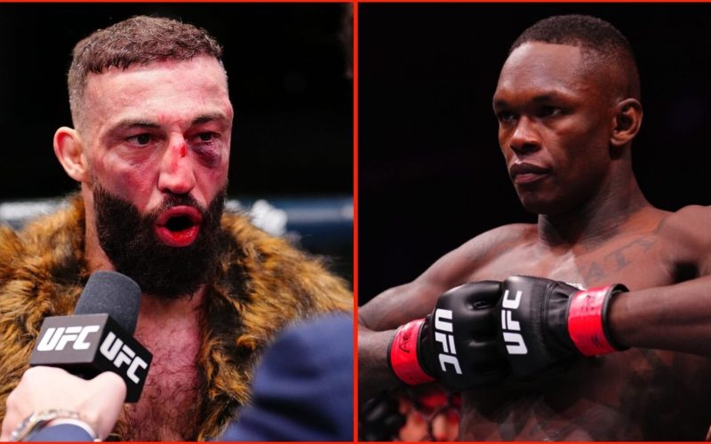 Israel Adesanya named on two-man hitlist after Roman Dolidze outpoints Marvin Vettori at UFC Vegas 104