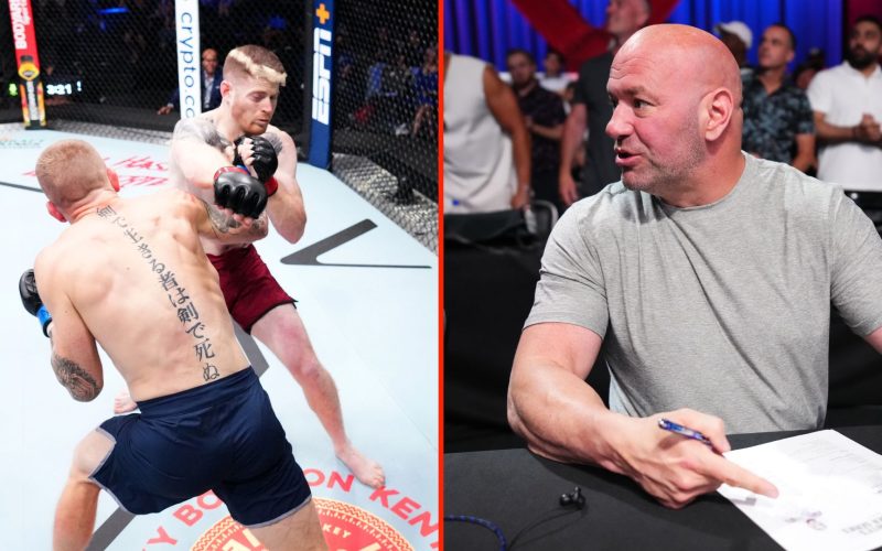 Chris Duncan left Dana White speechless after landing one of the craziest KO’s in Contender Series history