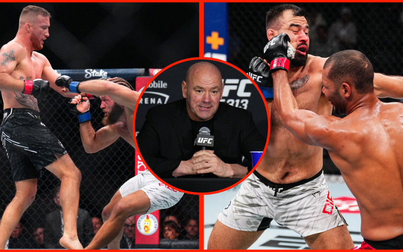 Dana White claims Justin Gaethje ‘stole’ $50,000 Fight of the Night bonus from early prelim clash