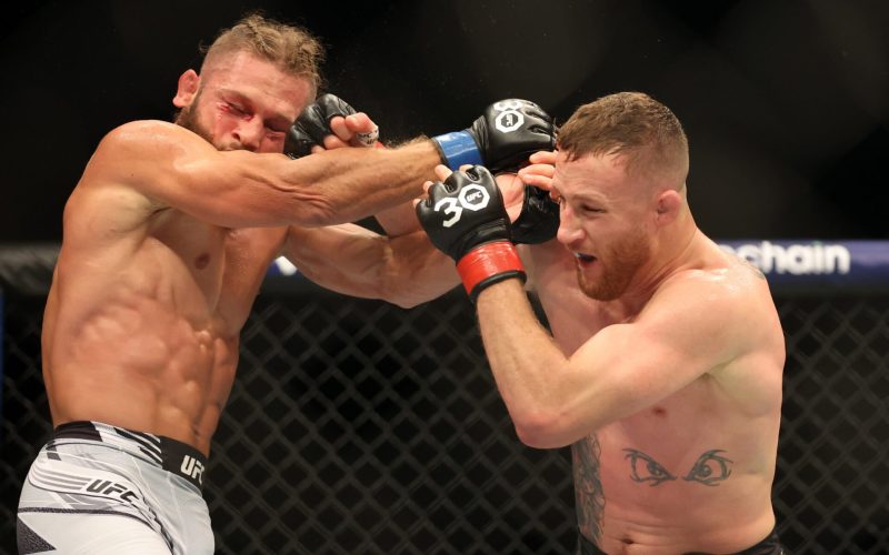 Justin Gaethje vs. Rafael Fiziev delivered pure chaos in their first fight