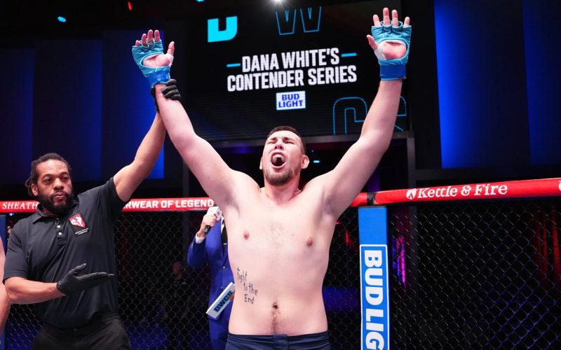 Undefeated UFC prospect who impressed Dana White is brutally cut from promotion before ever making his debut