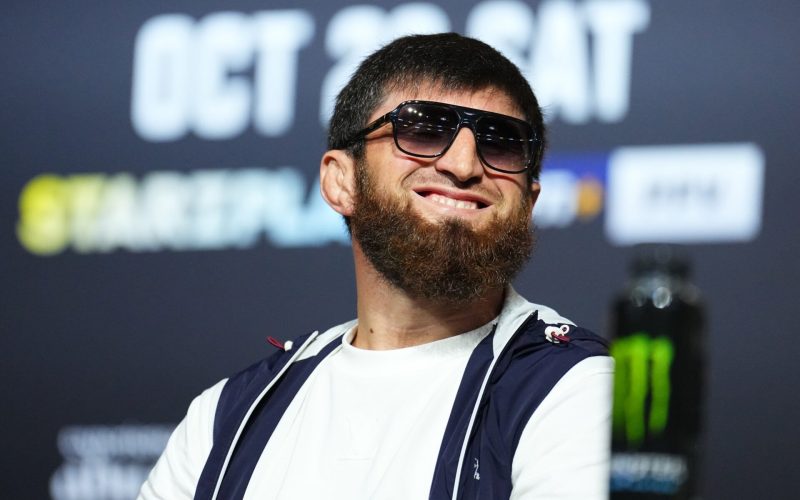 Magomed Ankalaev reacts to Khabib Nurmagomedov heaping praise on his ‘amazing performance’ at UFC 313