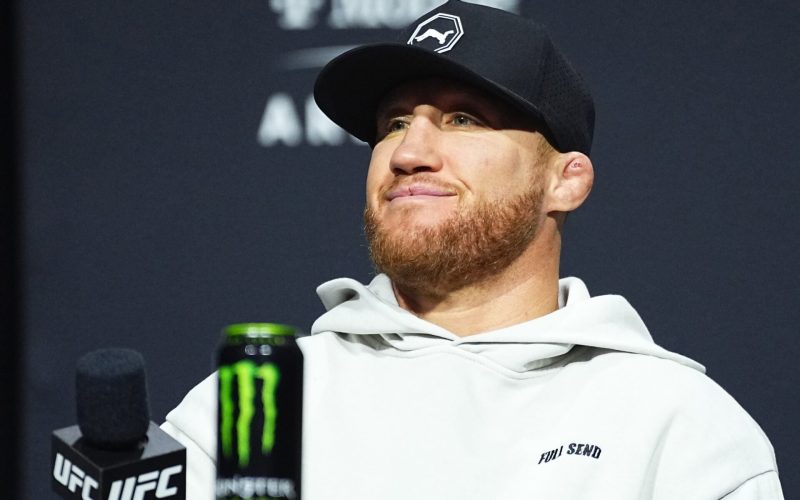 Justin Gaethje’s hilarious reaction to being underdog against Rafael Fiziev revealed… ‘I went to sleep last time’