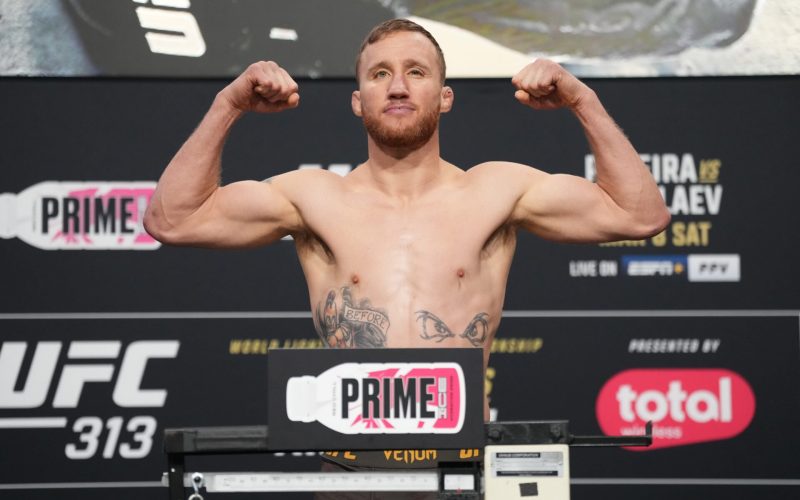 Justin Gaethje builds his perfect fighter and selects himself for one category