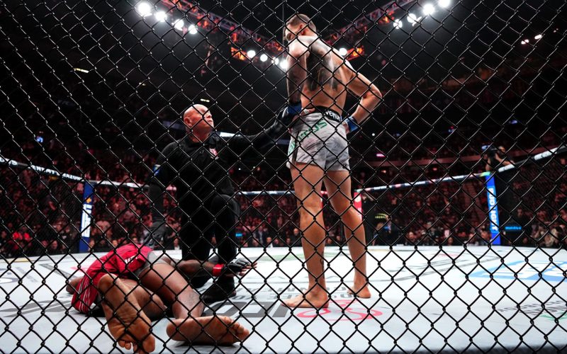 ‘If someone throws a high kick’… UFC legend warns of stunning Mauricio Ruffy KO moments before it happens