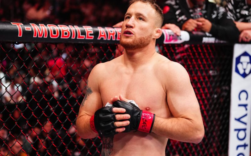 Bizarre reason Justin Gaethje did not have the UFC logo on his gloves during fight with Rafael Fiziev