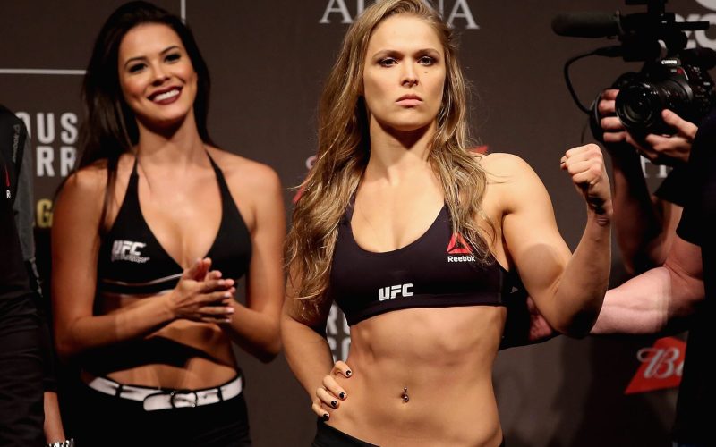 Ronda Rousey set a UFC submission record with a move ‘her mom tought her’