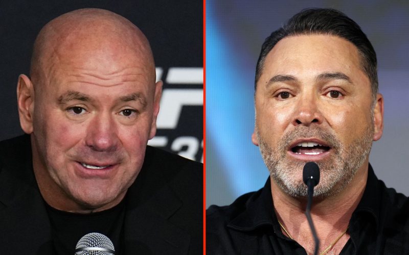 Oscar De La Hoya risks restarting Dana White beef with ‘doesn’t know boxing’ comment