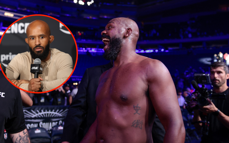 ‘He did lose’… Jon Jones’ perfect record talk shut down by GOAT contender Demetrious Johnson 