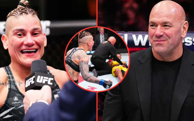 UFC Vegas 104 star begs Dana White for $50,000 bonus to open rehabilitation center after sickening KO