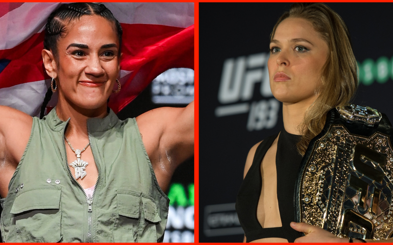 Amanda Serrano aims to break Ronda Rousey-held record in upcoming Katie Taylor boxing trilogy