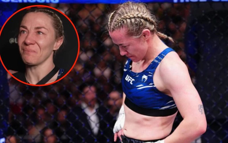 Molly McCann breaks down in tears as she admits ‘I’m not good enough’ after UFC London retirement