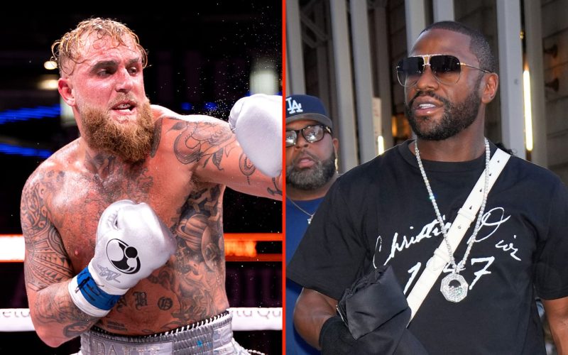 Jake Paul hits out at Floyd Mayweather following comments that he’s ’too easy’… ‘I’d knock you out in 2 rounds’