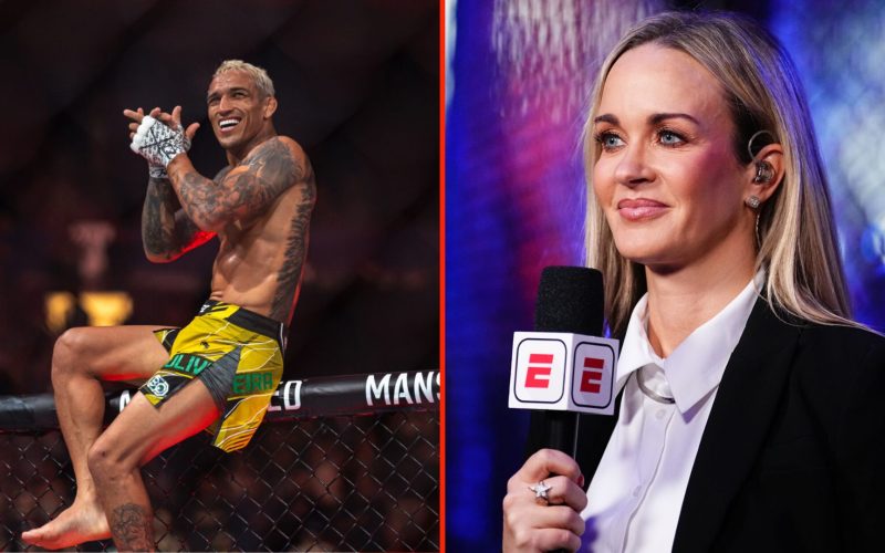 ‘See that kid in the corner?’… Laura Sanko tells amazing story of discovering Charles Oliveira while training with Alex Pereira’s coach