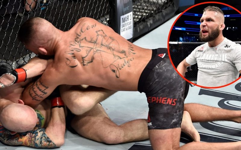 Jeremy Stephens elbowed feared puncher through the mat with vicious KO to win battle of the UFC bogeymen