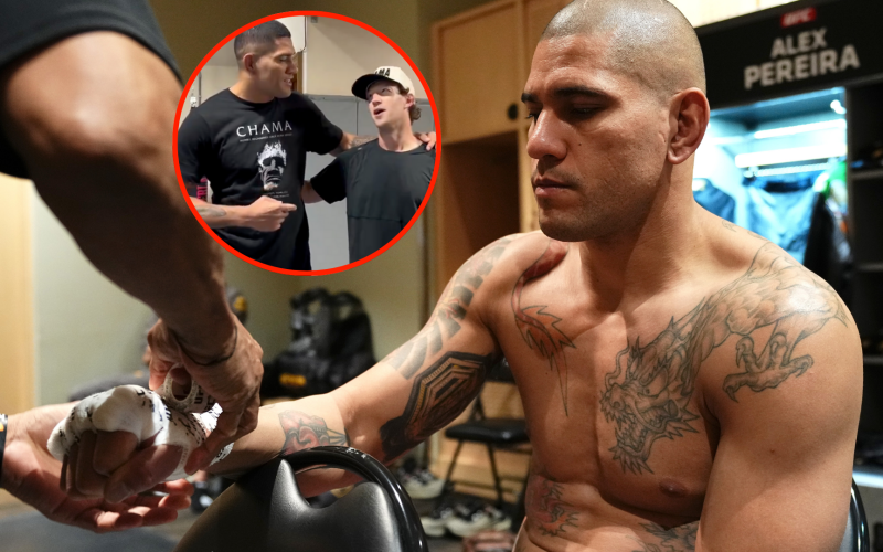 Fans fear Alex Pereira has been struck by ‘Mark Zuckerberg curse’ after visit moments before UFC 313